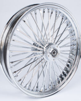 HardDrive 48-Spoke Chrome Front Wheel 21x3.5 3/4" Axle Wide Glide