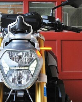 New Rage Cycles Front Turn Signals For Ducati Monster 1200 R 2016-2022