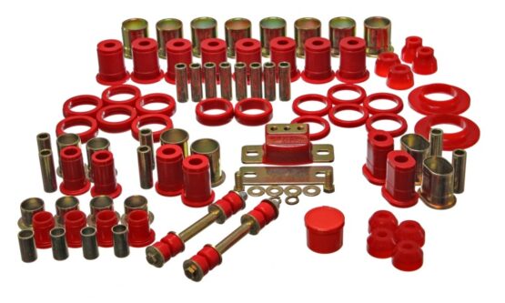 Energy Suspension Hyper-Flex Master Bushing Kit Red Fits 66-72 Cutlass/442