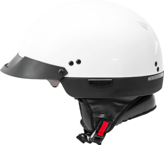 GMAX HH-75 Half Helmet White XL Gloss - Image 3