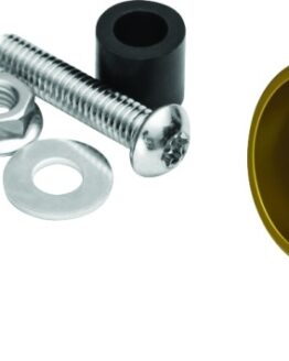 Kuryakyn Lodestar Axle Sliders Gold