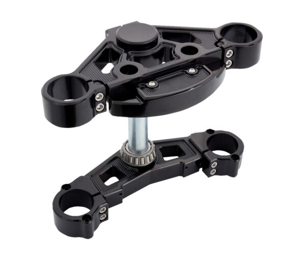 Arlen Ness Method Triple Tree Kit Black For Harley Road Glide Models - Image 2