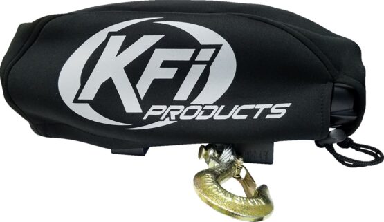 KFI Winch Cover Small Black For KFI 2000-4500lb Winches