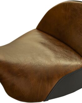Saddlemen Lariat Low Solo Seat Brown For Harley Touring Models