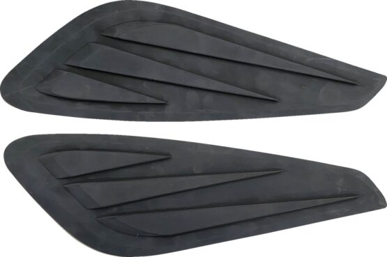 Drag Specialties Gas Tank Knee Pads Black Pair For Pan America 1250