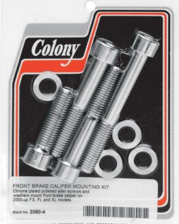 Colony Front Brake Caliper Mounting Kit Fits XL/FXD/FLST 00-07