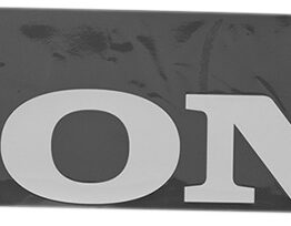 Factory Effex 3 ft. Die-Cut Sticker White For Honda