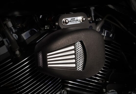 Forceflow Cylinder Head Cooler Black by Jim's For 17-22 HD Softail