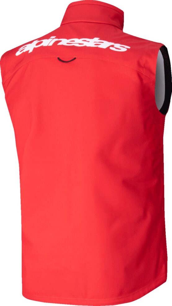 Alpinestars Techstar Softshell Vest Bright Red XL Men's - Image 2