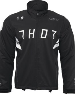 Thor Warmup Jacket Black White Men's Medium