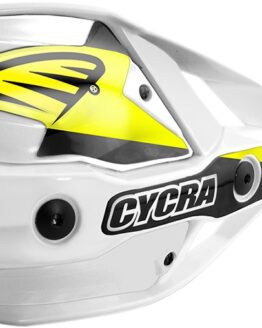 Cycra Probend Ultra Handguards w/HCM Clamp 1-1/8" - White