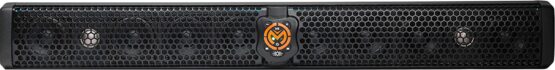 Moose Offroad 10 Speaker Sound Bar Black for Powersports