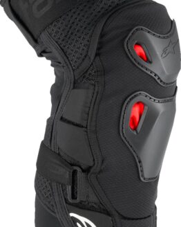 Alpinestars Bionic Pro Plasma Knee Protectors Black/Red/White L/XL