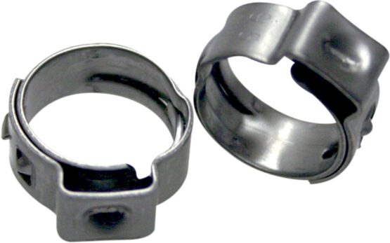 Stepless Hose Clamps For 7.8-9.5mm (0.31-0.37") OD Hoses