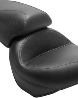 Touring Smooth Vinyl 2-Up Seat - Black