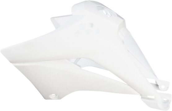 UFO Radiator Shrouds White Fits Kawasaki KLX110
