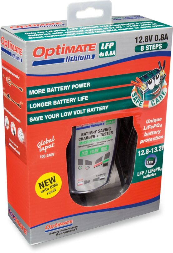 Optimate Lithium 0.8A Battery Charger - Image 2
