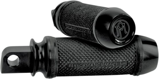 Performance Machine Elite Footpegs Black Anodized