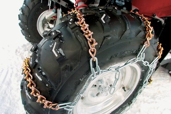 Moose Offroad V-Bar Tire Chains Pair For Many ATVs and UTVs - Image 2