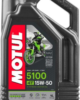 Motul 5100 15W50 4T Synthetic Blend Engine Oil 4 Liter