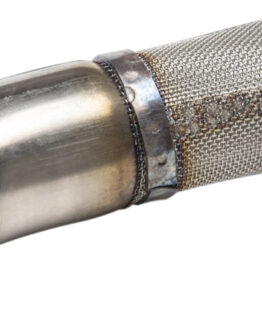 Yoshimura Spark Arrestor Insert Silver Bolt-On For 1.5" RS12 Mufflers