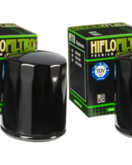 HF171B Oil Filter - Black - 2 Pack