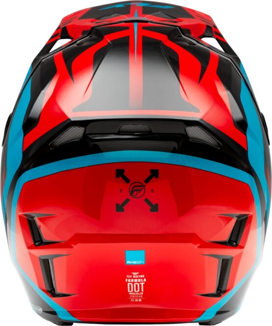 Fly Racing Formula CP Krypton Helmet Red/Black/Blue Medium - Image 2