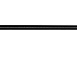Goodridge 36in Universal Brake Line Black Zinc Fittings Black Hose