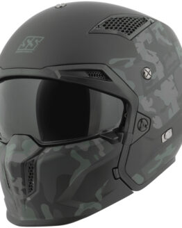SS2400 Call 2 Arms Helmet Black/Camouflage - XL