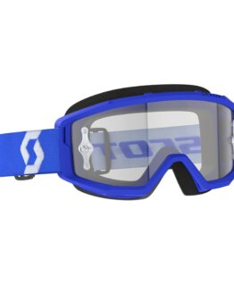 SCOTT Primal Goggles Blue/White Clear Lens