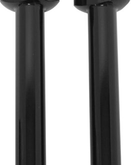 HardDrive 8.5 Inch Straight Black Handlebar Risers
