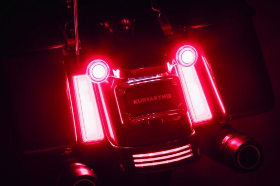 Kuryakyn Tracer Filler Panel Lights Red Lens - Image 3