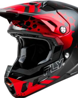 Fly Racing Formula CC Tektonic Helmet Black/Red/Orange Medium