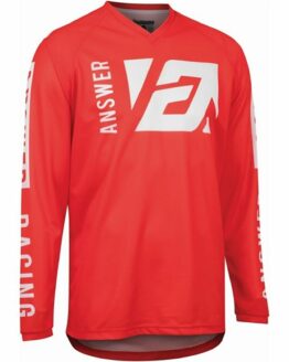 Answer Syncron Merge Jersey Red/White - 2XL