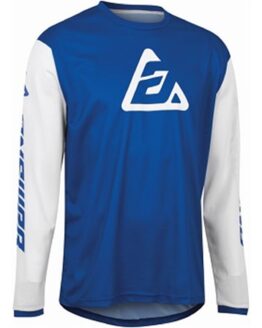 Arkon Bold Jersey Reflux Blue/White Youth - XS