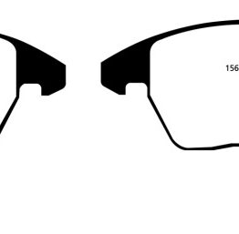 EBC Yellowstuff Front Brake Pads DP41517R Fits 06-13 Audi A3 2.0 Turbo