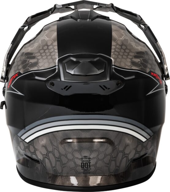Fly Racing Trekker Kryptek Conceal Helmet Black/Grey/White XL - Image 4