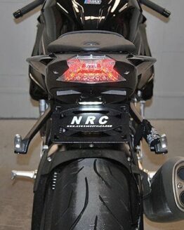 New Rage Cycles Fender Eliminator Kit Black Fits 15-19 BMW S1000RR/S1000R