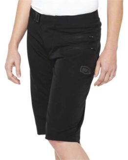 100% Women's Airmatic Shorts Black WSM