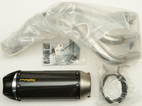 Two Brothers S1R Carbon Fiber Full Exhaust Black Fits Yamaha FZ09 MT09 XSR900