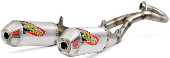 T-6 Stainless Dual Full Exhaust