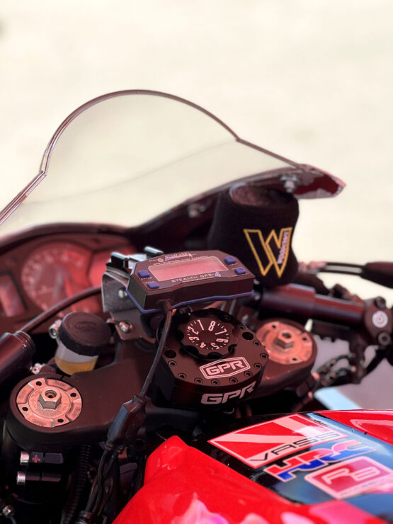 Red V5 Steering Damper - Image 2