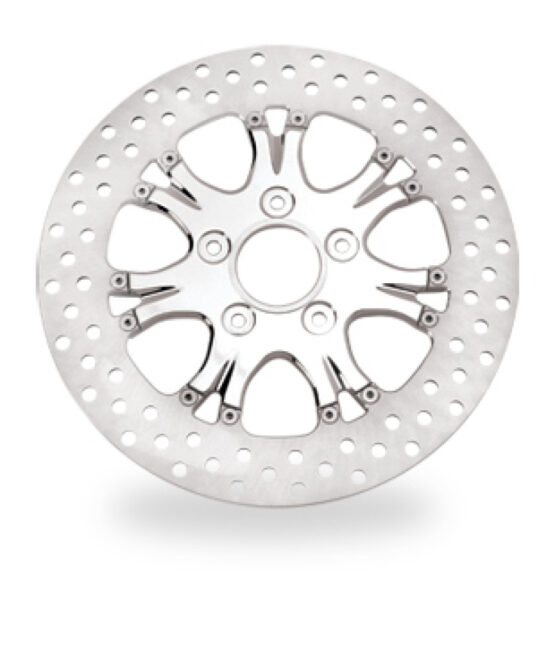 Performance Machine 11.5in Heathen Front Rotor Chrome