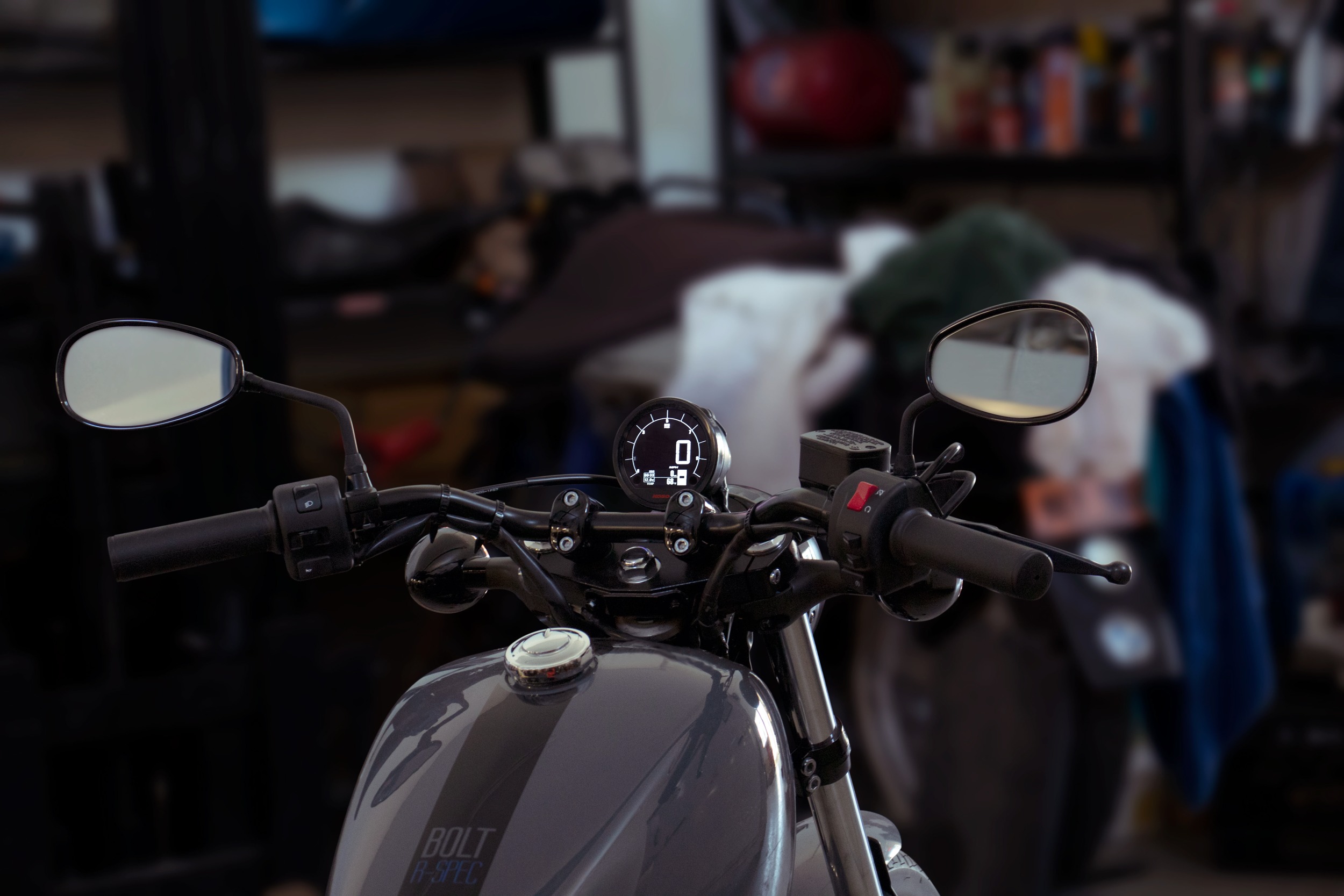 KOSO DL-04B Speedometer Black For Yamaha Bolt R/C/C Spec 2014-2023 - Image 3