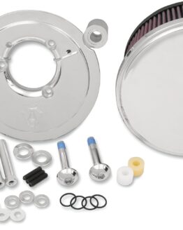 Arlen Ness Smooth Steel Big Sucker Stage 2 Air Filter Kit