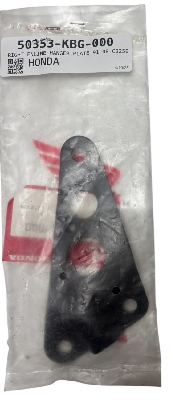 Honda Right Engine Hanger Plate 91-08 CB250