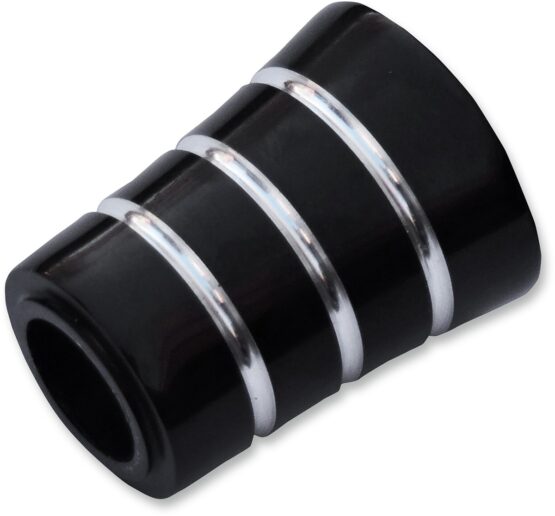 Accutronix Heel Shift Eliminator Black Grooved Harley-Davidson Models