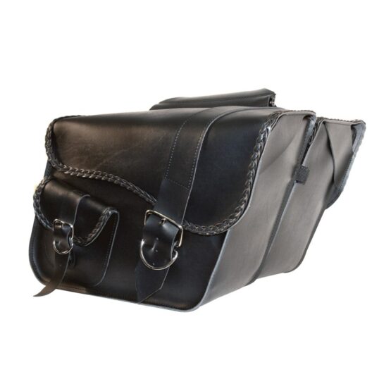 Ranger Braided Slant Saddlebags