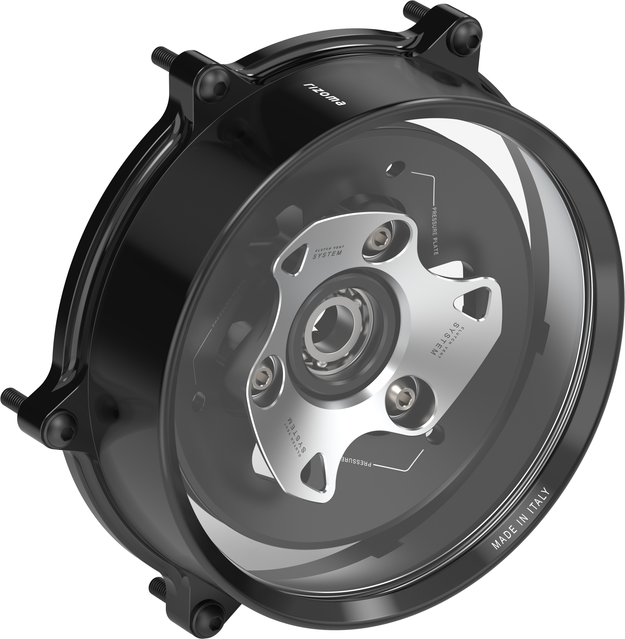 Rizoma Clutch Cover Silver For Ducati Panigale V2 1199 1299 959 899 2012-2024 - Image 3