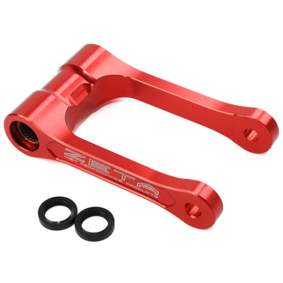 ZETA Lowering Link Red For Honda CRF250 Rally 2017-2020